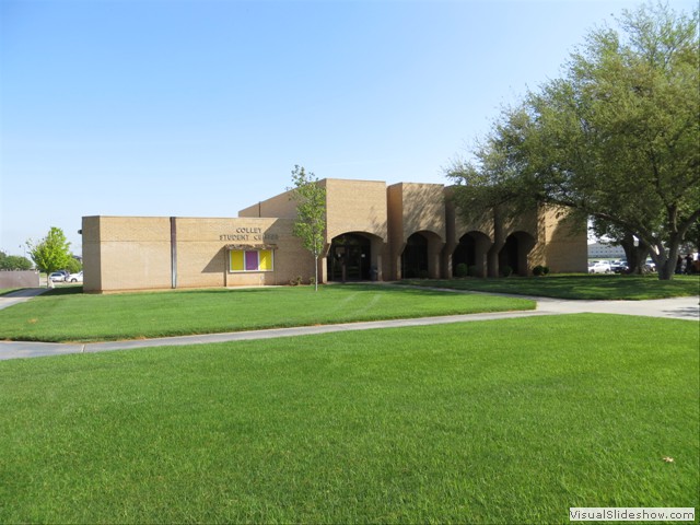 Colley Student Center from Courtyard